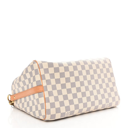 Louis Vuitton Damier Azur Braided Speedy Bandouliere 30 Blue 4 of 9