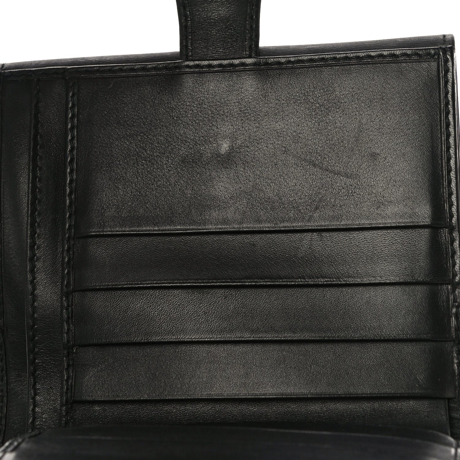 Gucci Calfskin Web Compact Wallet Black 9 of 16