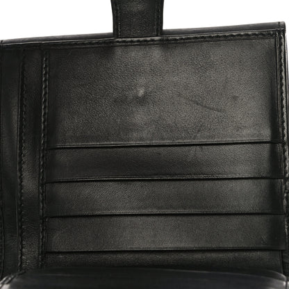 Gucci Calfskin Web Compact Wallet Black 9 of 16