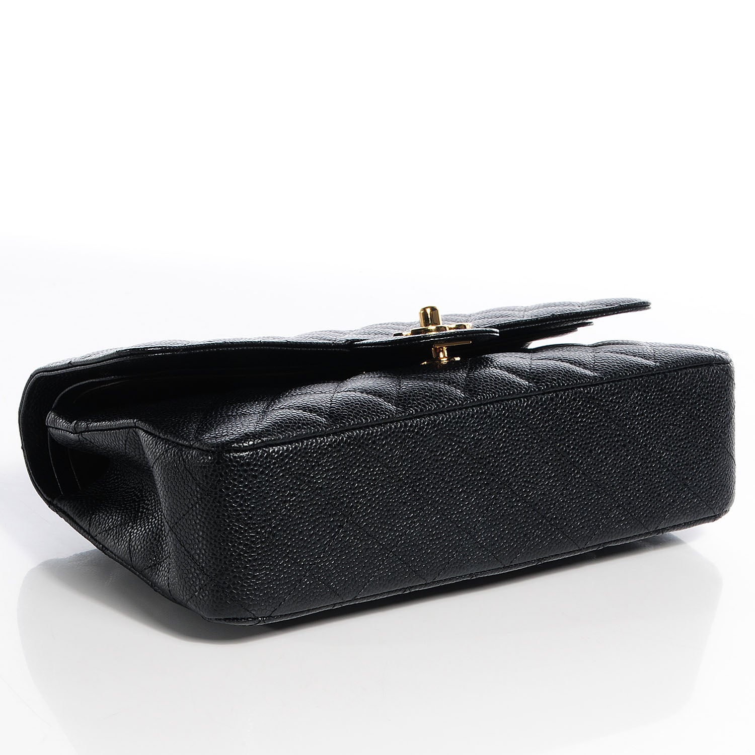 Chanel Caviar Quilted Medium Double Flap Black 4 of 10