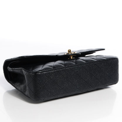 Chanel Caviar Quilted Medium Double Flap Black 4 of 10
