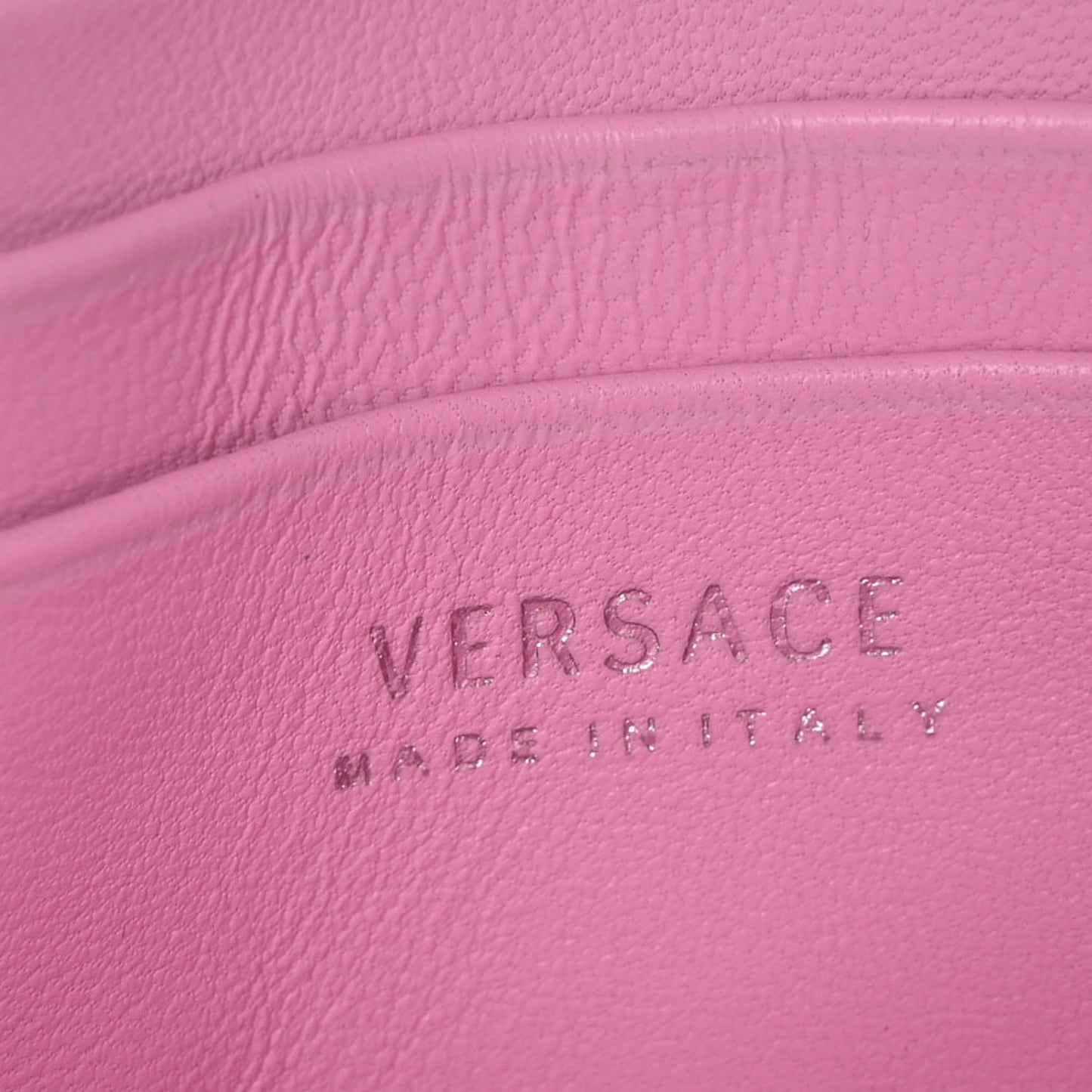 Patent Quilted Virtus Tonal Evening Bag Pink