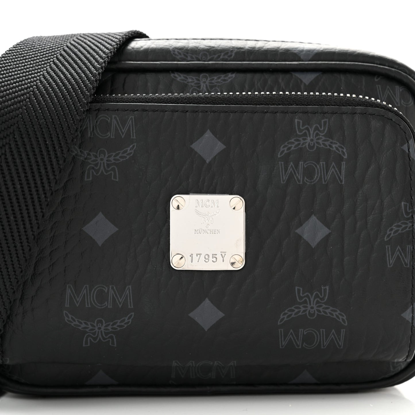 Visetos Klassik Crossbody Bag Black