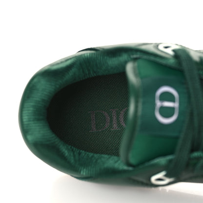 Christian Dior Smooth Calfskin Oblique Galaxy Mens B27 Low Top Sneakers 41 Green Beige 7 of 9