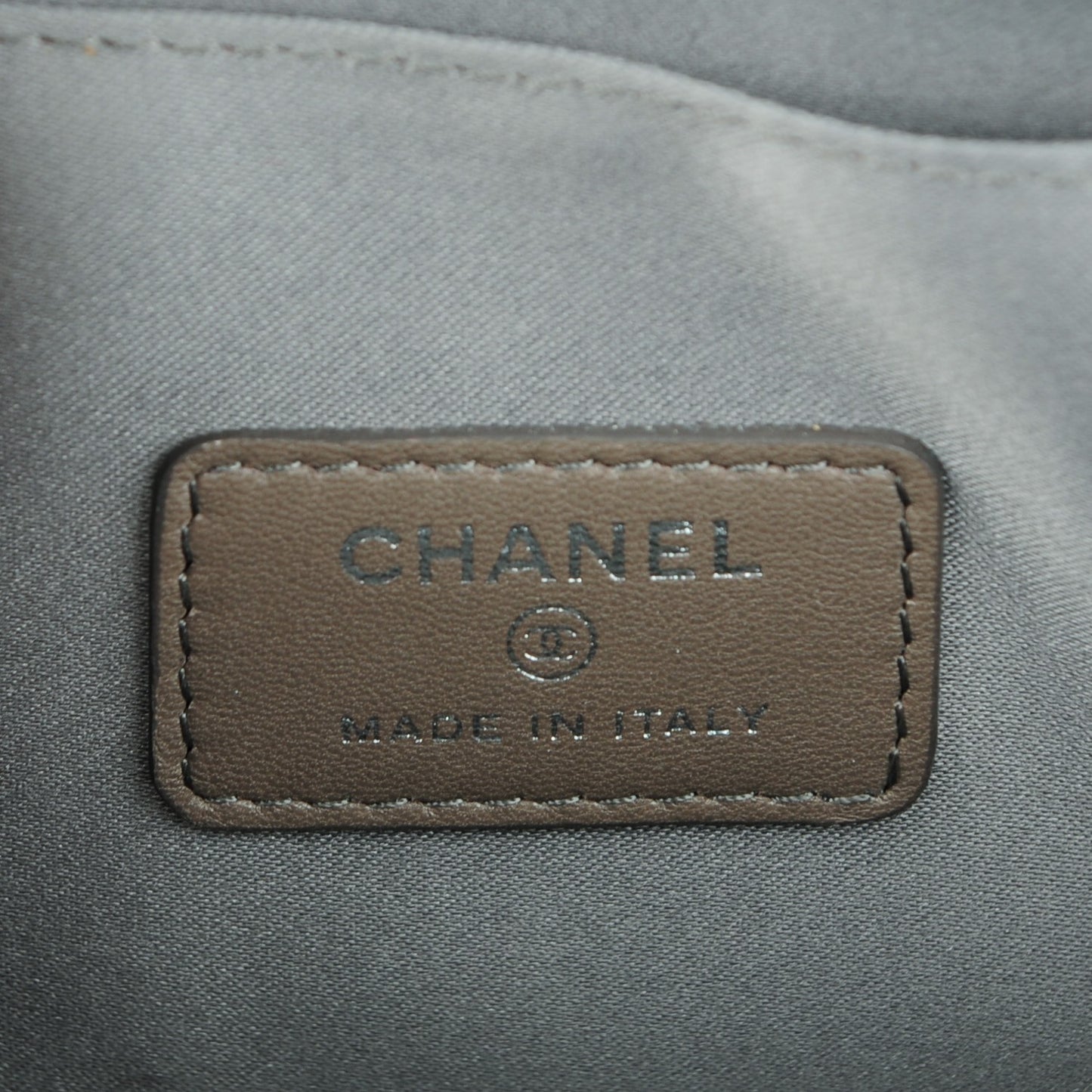 Patent Calfskin Lucky Symbols Pochette Turquoise