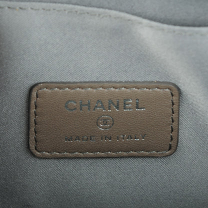Chanel Patent Calfskin Lucky Symbols Pochette Turquoise 6 of 8