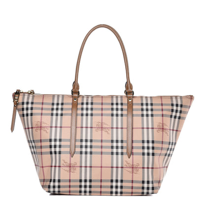Burberry Haymarket Check Medium Salisbury Tote Mid Camel 1 of 10