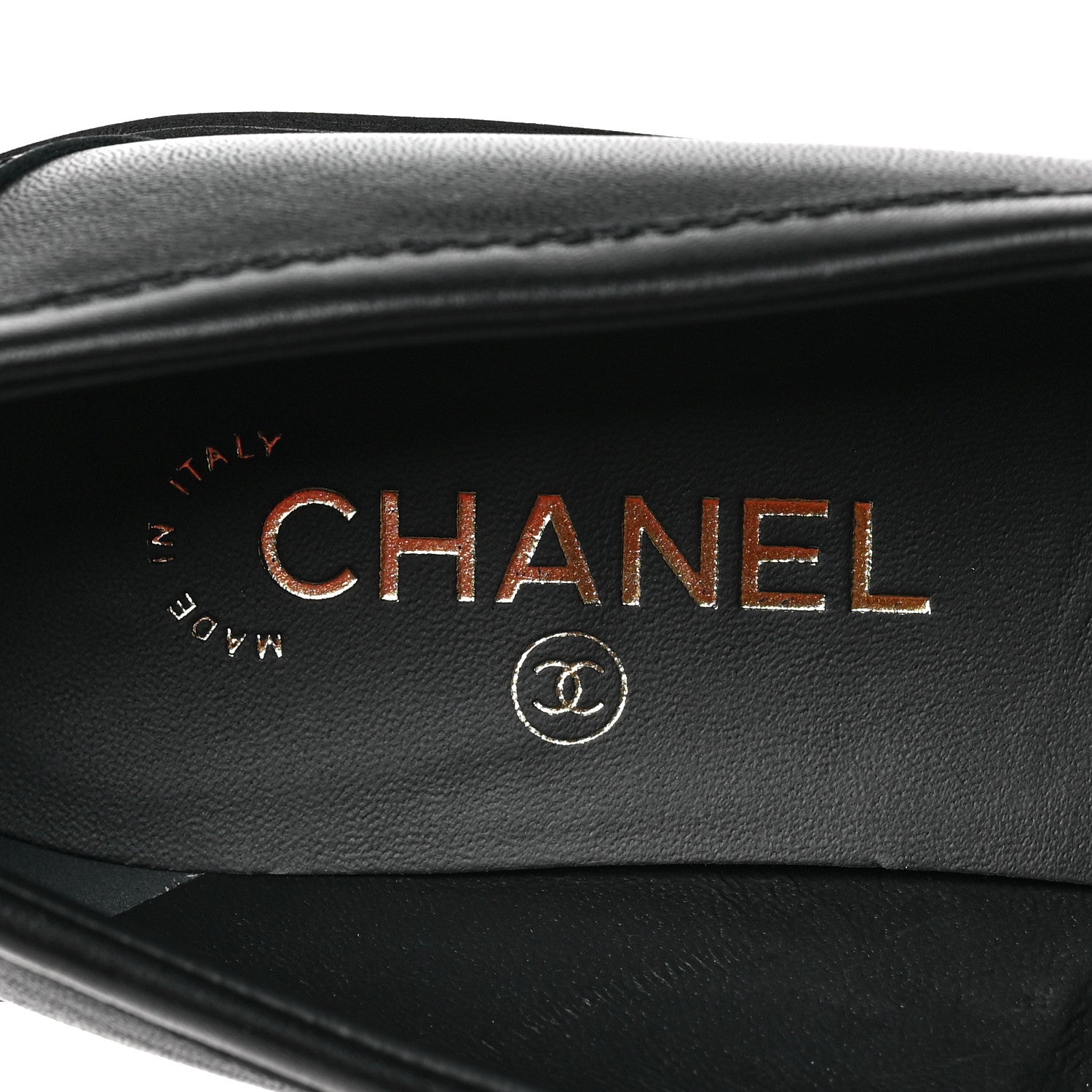 Chanel Lambskin Quilted CC Turnlock Loafers 41 Black 7 of 8