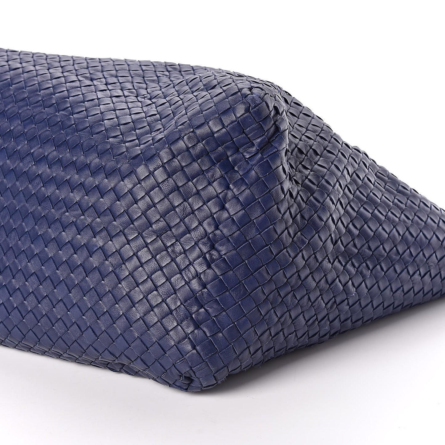 Nappa Intrecciato Large Seamless Tote Atlantic