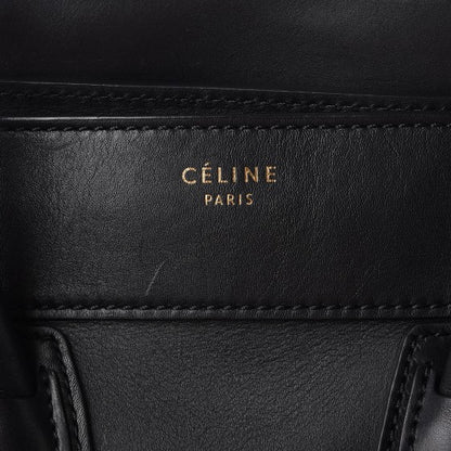 Celine Smooth Calfskin Mini Luggage Black 6 of 14