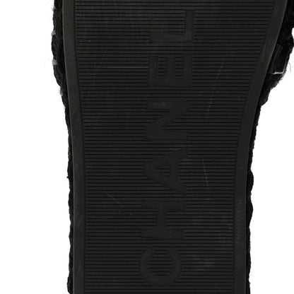 Chanel Cord Braided CC Mules 41 Black 7 of 11