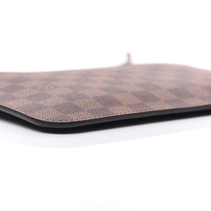 Louis Vuitton Damier Ebene Neverfull MM GM Pochette Rose Ballerine 6 of 11