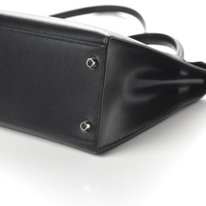 Hermes Epsom Kelly Sellier 32 Black 7 of 10