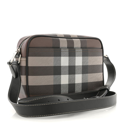 Burberry Canvas Check Paddy Messenger Birch Brown 3 of 10