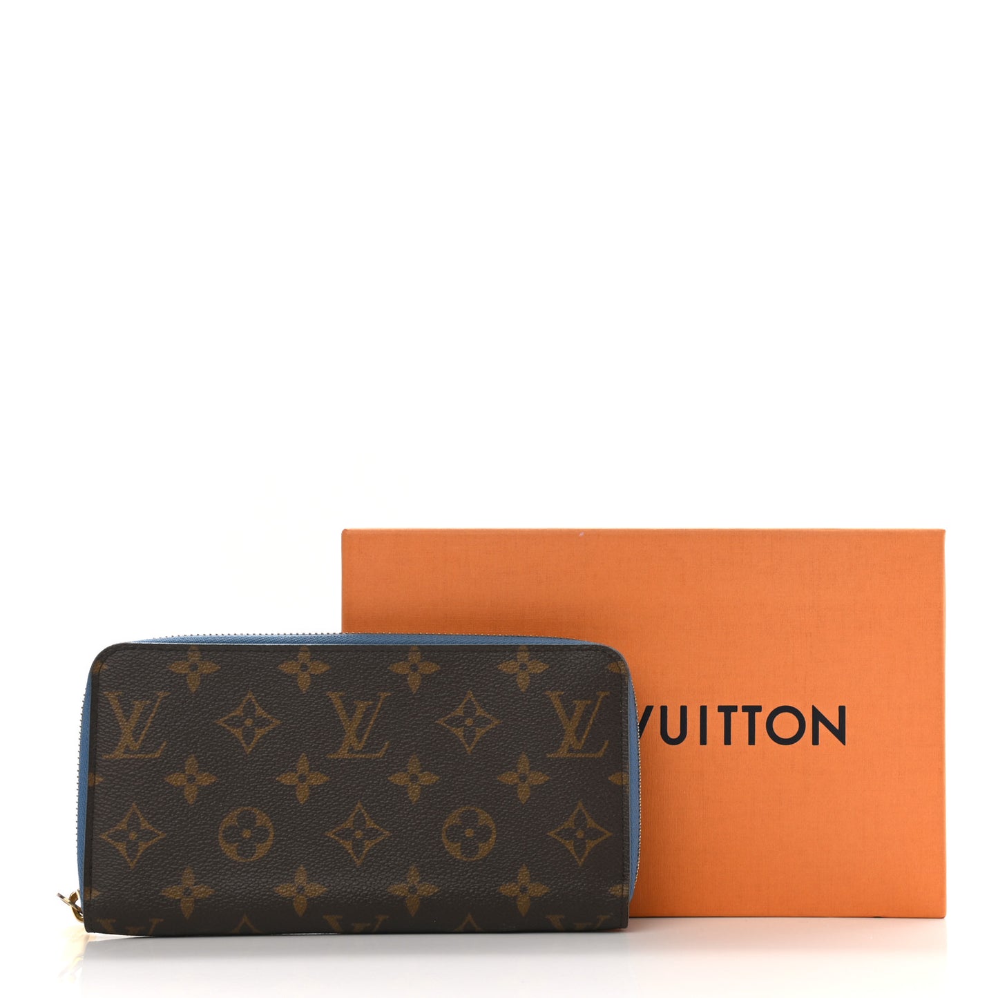 Monogram Zippy Wallet Blue Jean