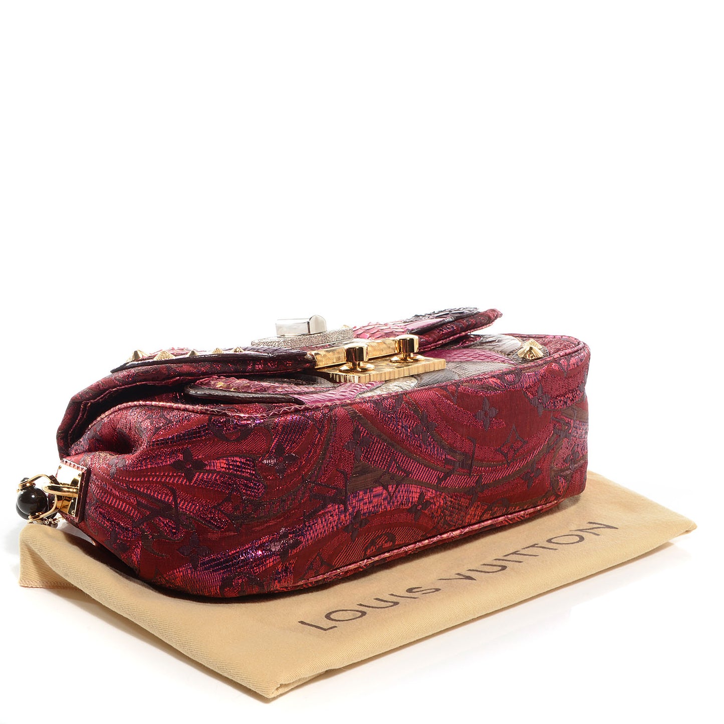 Monogram Brocade Calliope Pink