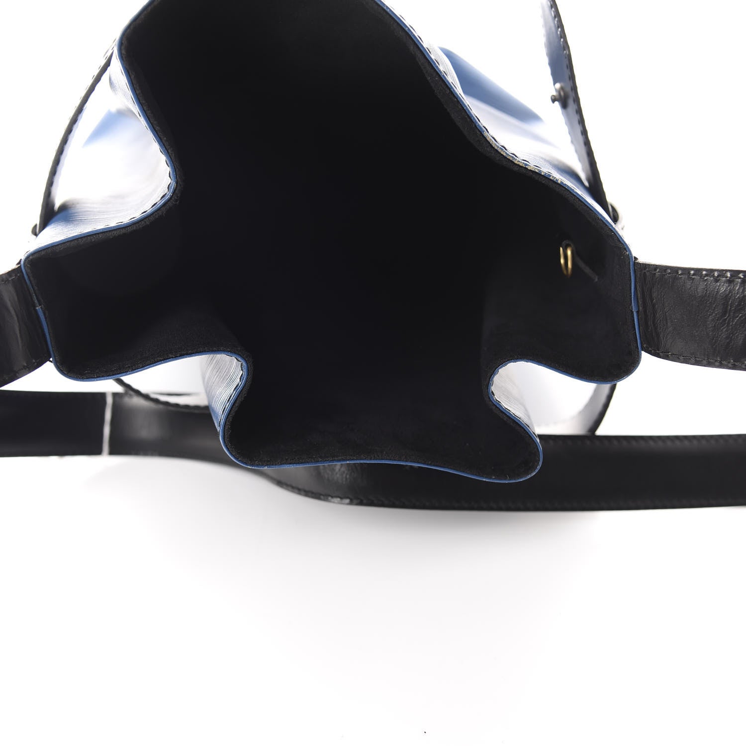 Louis Vuitton Epi Bi-Color Sac D'Epaule Toledo Black 5 of 10