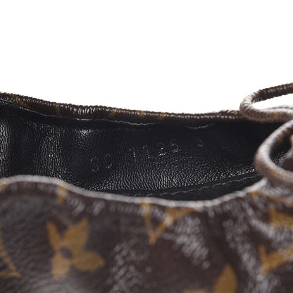 Louis Vuitton Monogram Flirty Ballerina Flats 37.5 Black 10 of 10