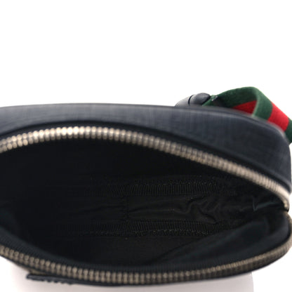Gucci GG Supreme Monogram Web Belt Bag Black 5 of 12