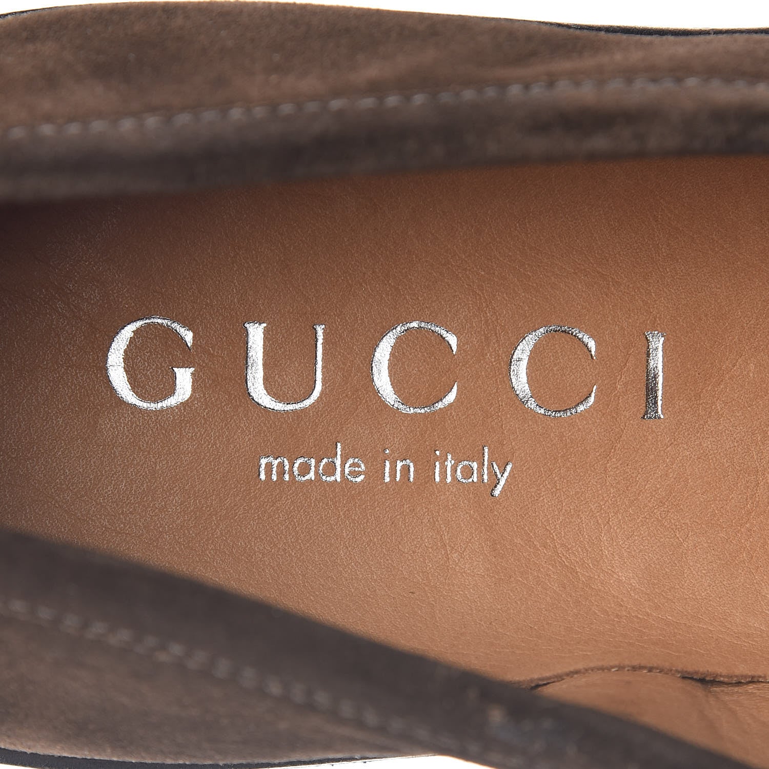 Gucci Suede Mens Horsebit Lug Sole Loafers 8.5 Jasper 7 of 11