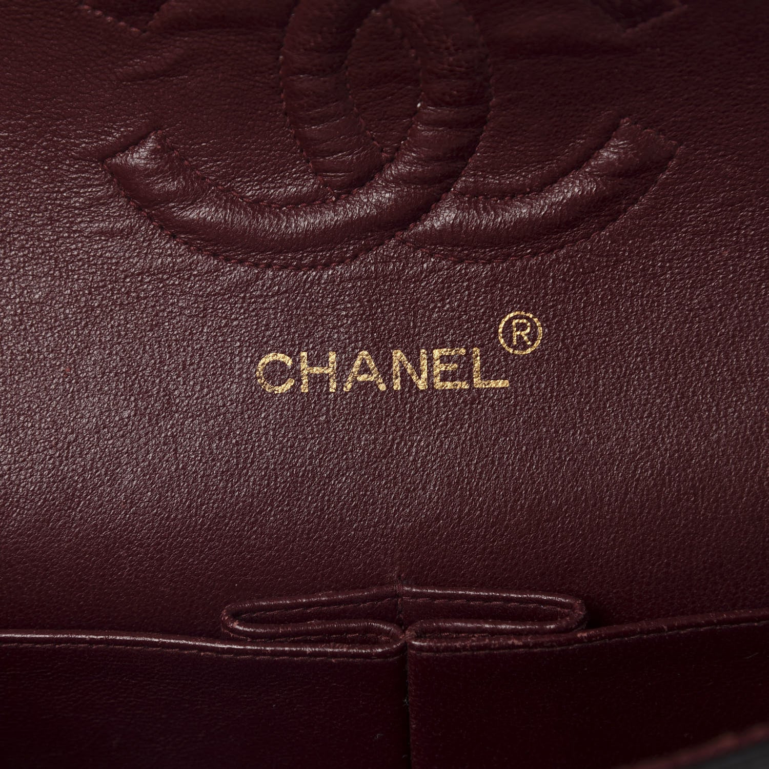 Chanel Lambskin Quilted Medium Double Flap Black 8 of 12