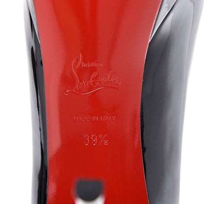Christian Louboutin Patent New Very Prive 120 Pumps 39.5 Black 6 of 7