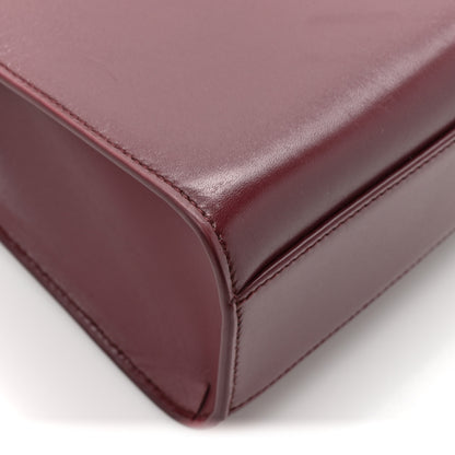 Saint Laurent Smooth Calfskin Manhattan Shoulder Bag Rouge Legion 12 of 13