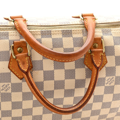 Louis Vuitton Damier Azur Speedy 30 16 of 16