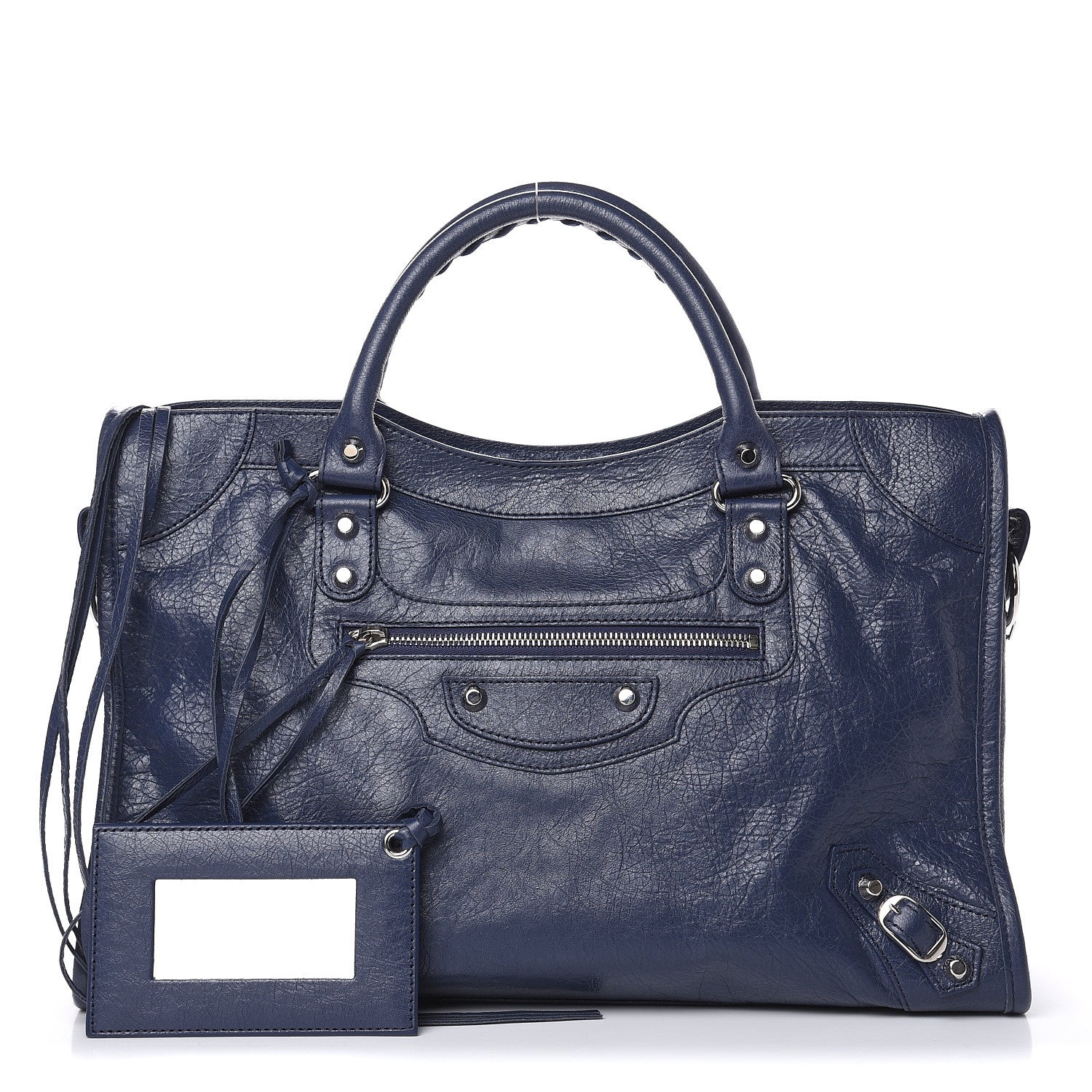 Balenciaga Agneau Classic Silver Hardware City Gris Chartreux 1 of 9