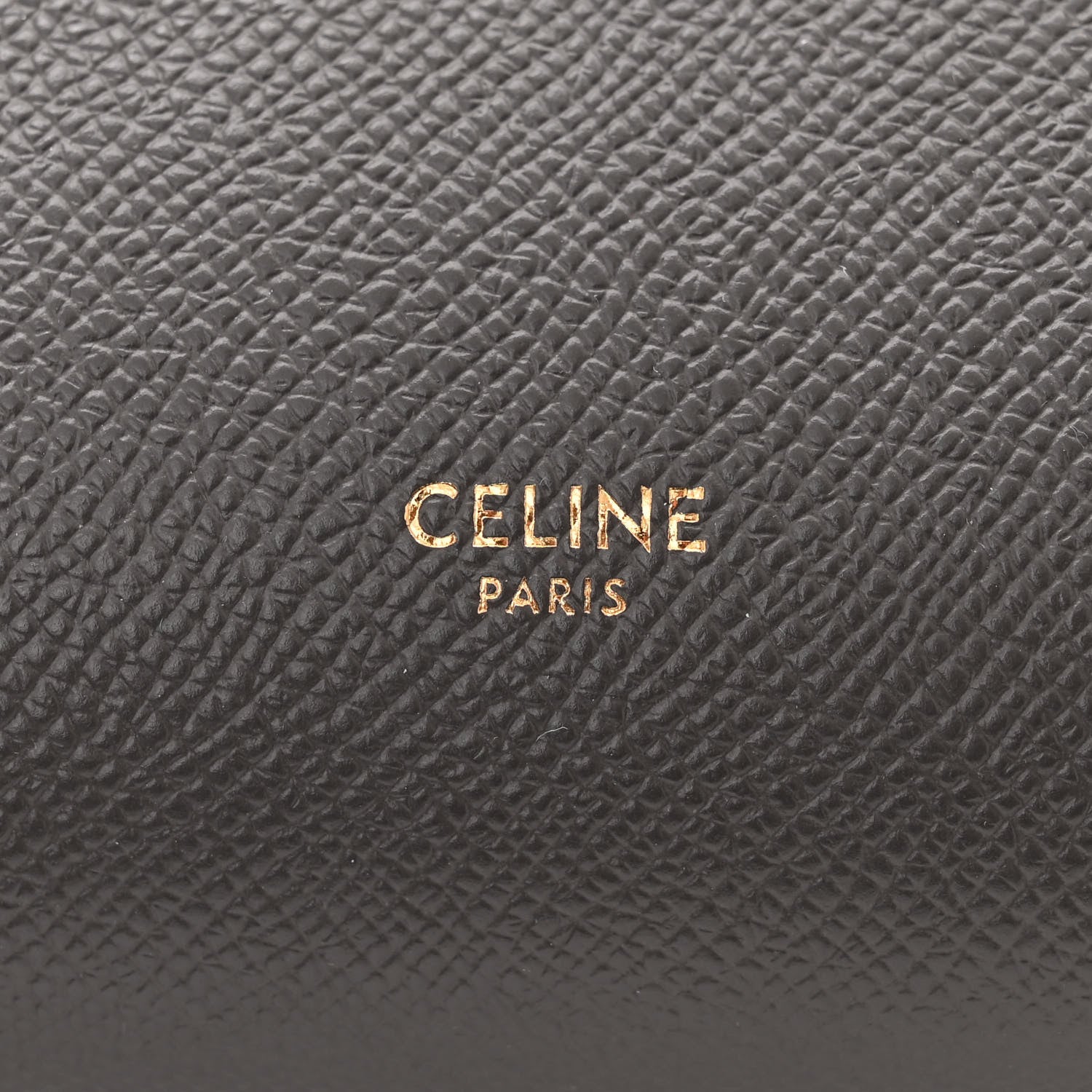 Celine Grained Calfskin Nano Belt Bag Grey 6 of 10