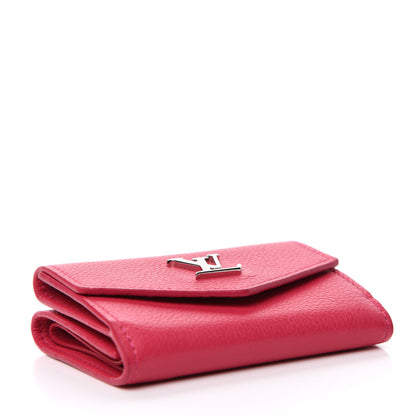 Louis Vuitton Calfskin Lockmini Wallet Hot Pink 4 of 8