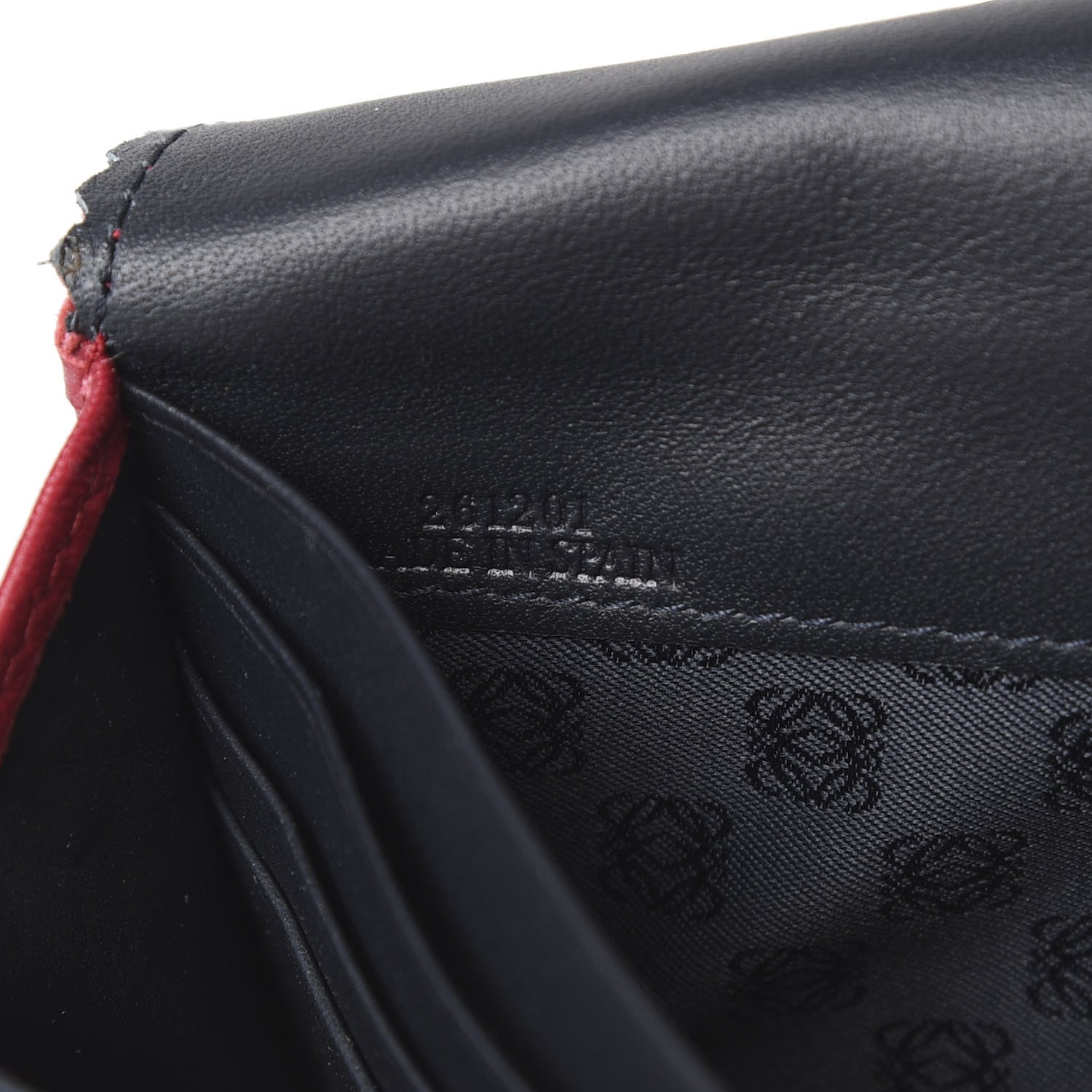 Loewe Calfskin Continental Wallet Lipstick 6 of 10