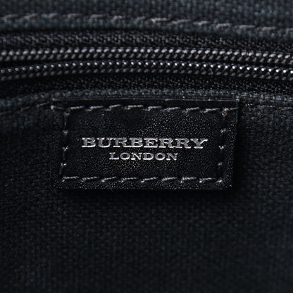 Burberry House Check Large Bowler Tote Black 8 of 8