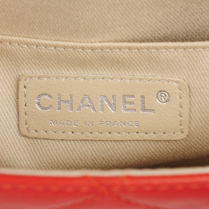 Chanel Calfskin Quilted In The Business Flap Red 6 of 8