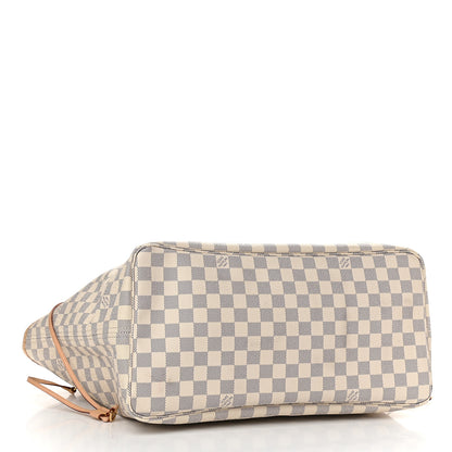 Louis Vuitton Damier Azur Neo Neverfull GM Rose Ballerine 5 of 14