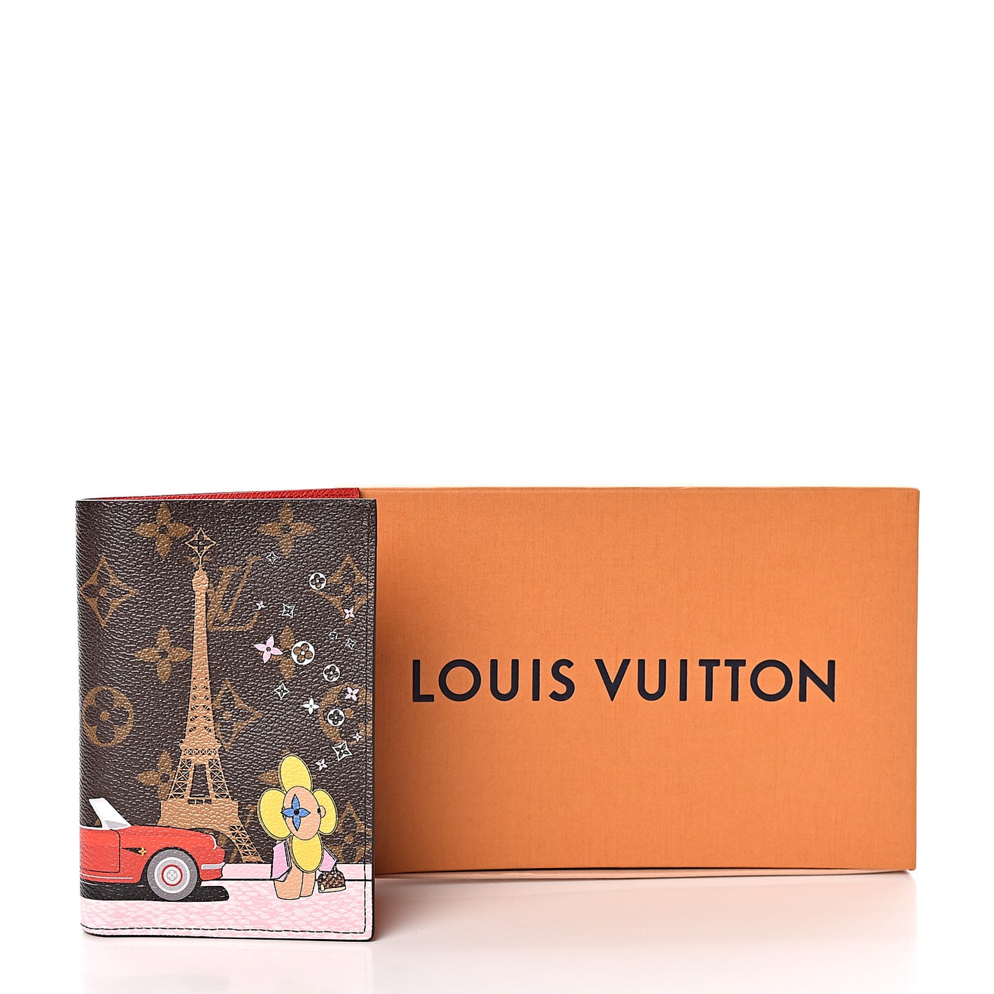 Monogram 2019 Christmas Animation Passport Cover Rouge