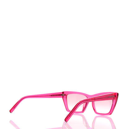 Saint Laurent Mica SL 276 Acetate Cat Eye Sunglasses Pink 4 of 8