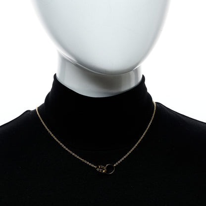 Cartier 18K Yellow Gold Interlocking LOVE Necklace 2 of 8
