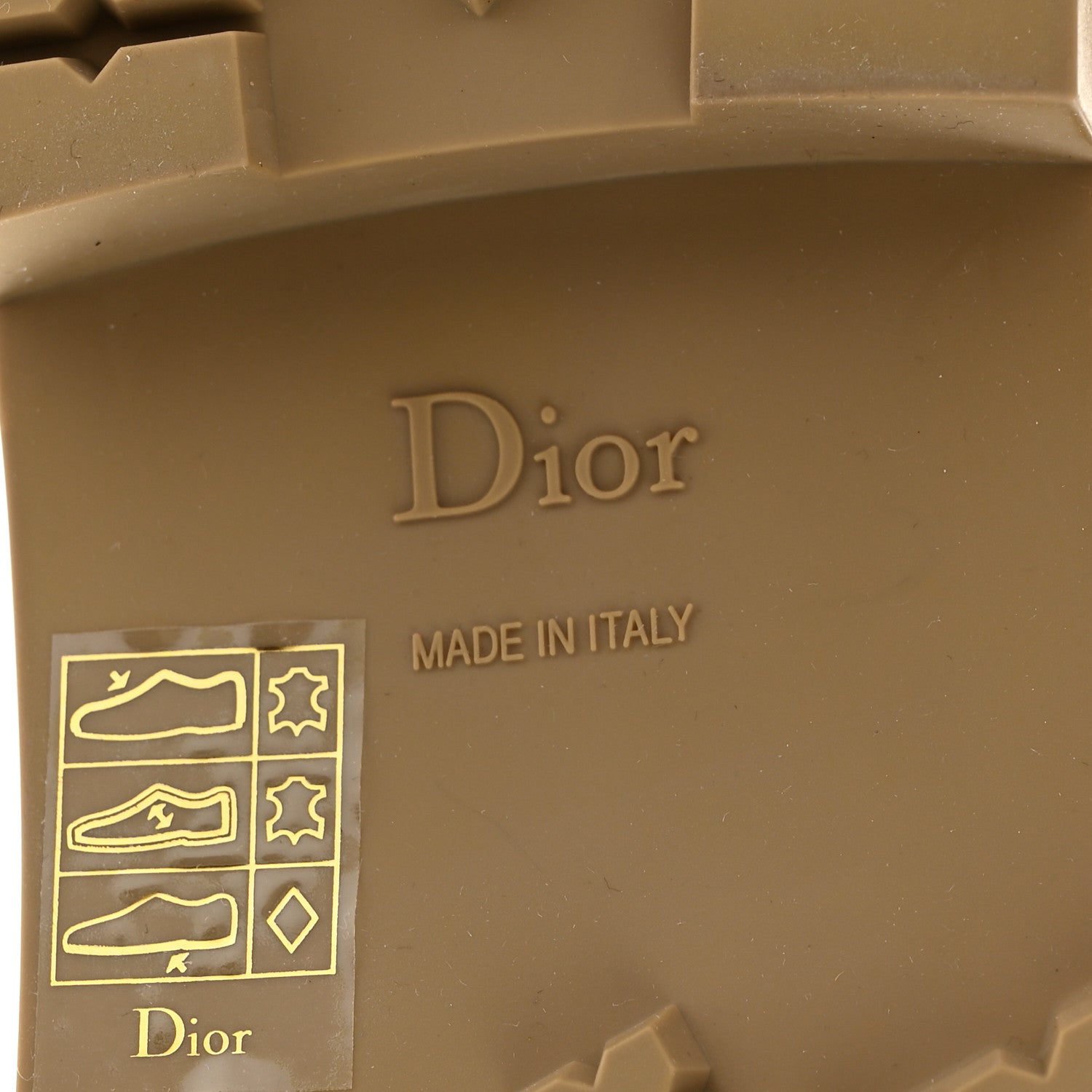 Christian Dior Matte Calfskin Womens D-Trap 30mm Tall Boots 37.5 Corde 7 of 10
