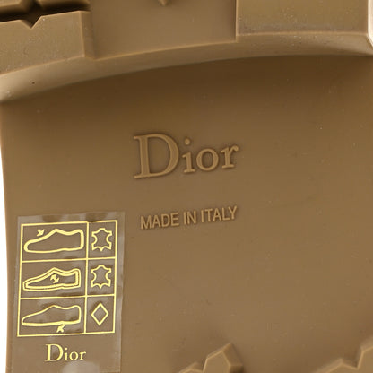 Christian Dior Matte Calfskin Womens D-Trap 30mm Tall Boots 37.5 Corde 7 of 10