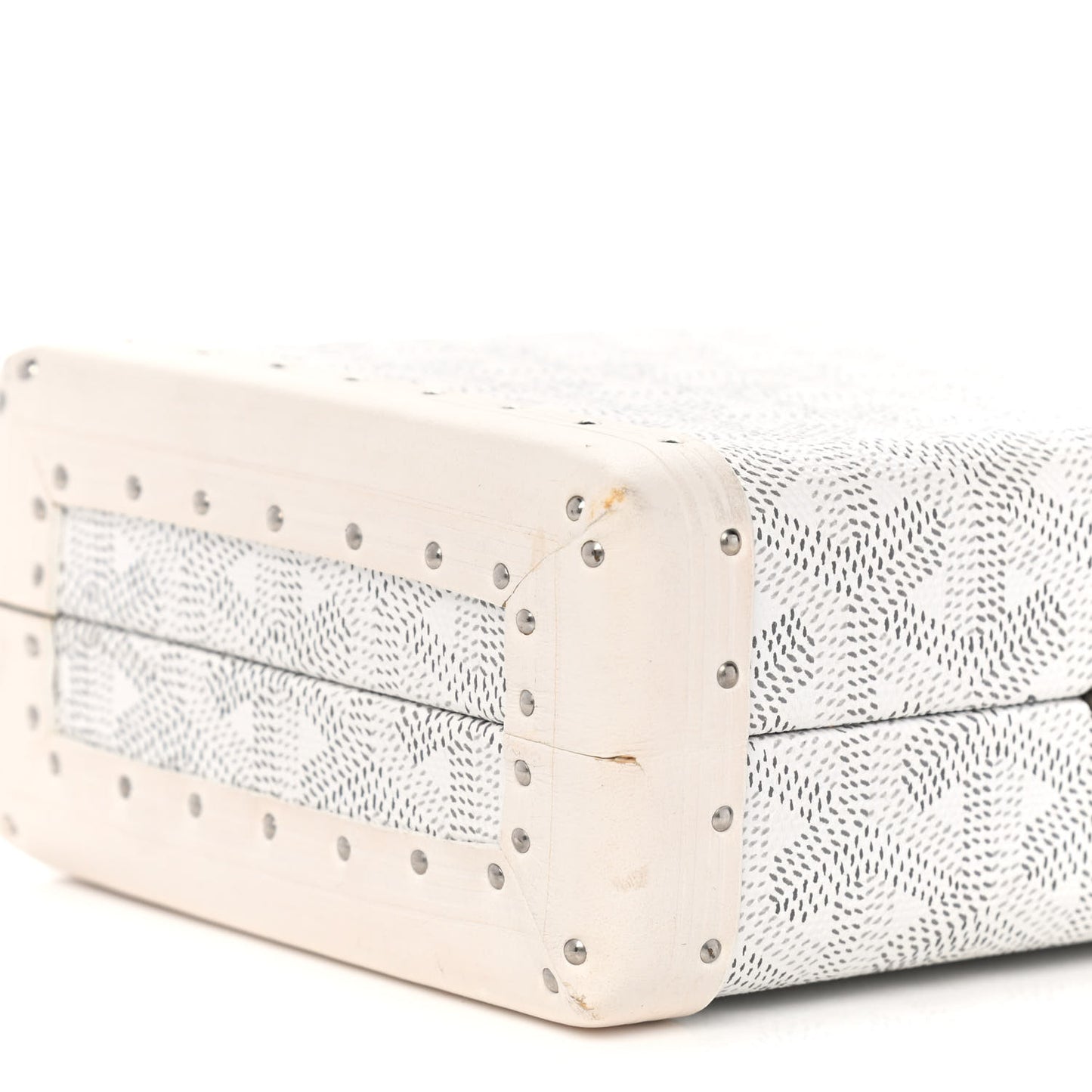 Goyardine Saint Honore Clutch White