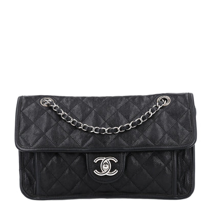 Chanel Caviar Quilted Medium French Riviera Flap Black 1 of 10