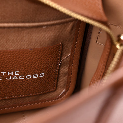 Marc Jacobs Grained Calfskin Small The Tote Bag Argan Oil 6 of 13