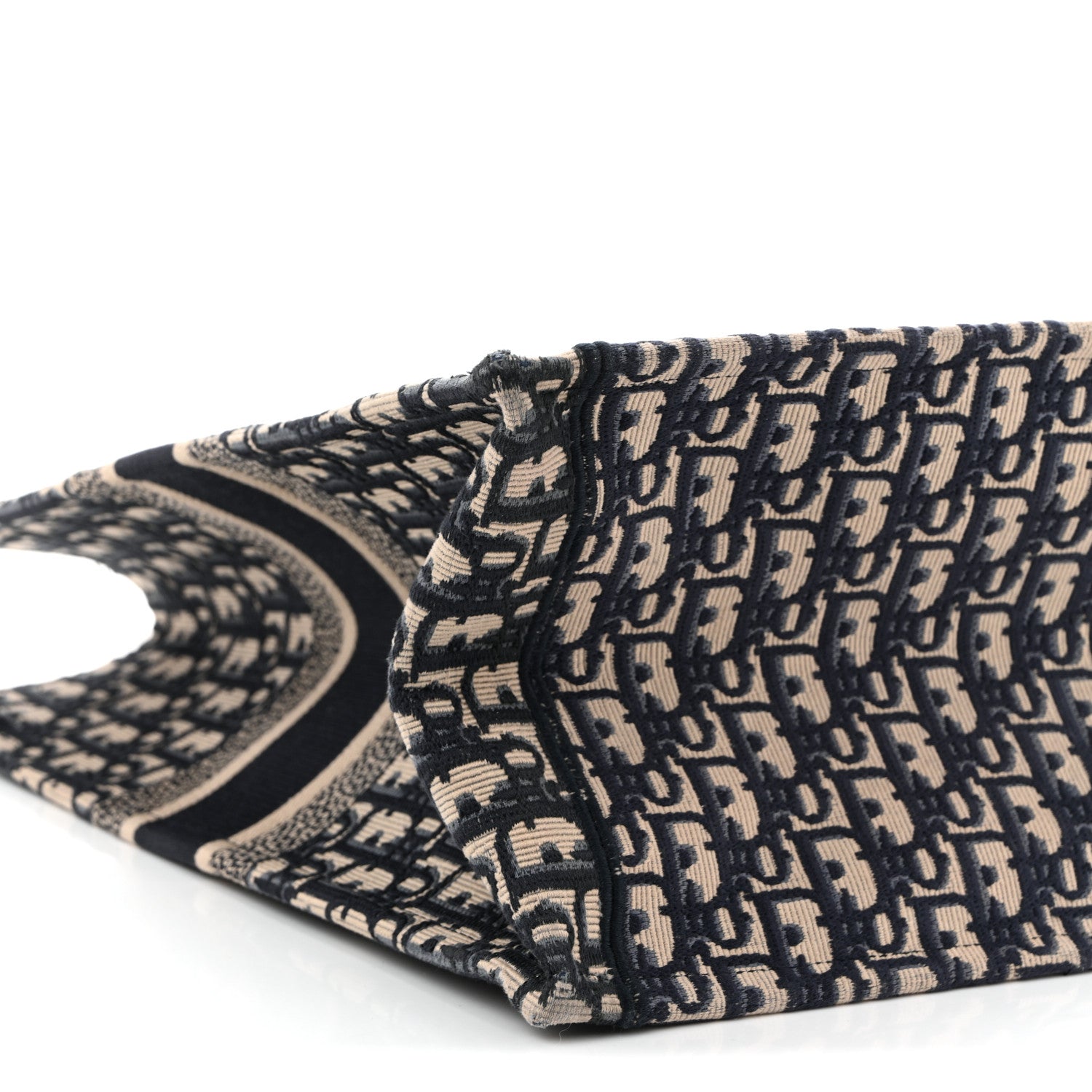 Christian Dior Oblique Large Book Tote Blue Multicolor 9 of 11