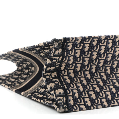 Christian Dior Oblique Large Book Tote Blue Multicolor 9 of 11