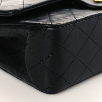 Chanel Lambskin Quilted Medium Double Flap Black 8 of 9