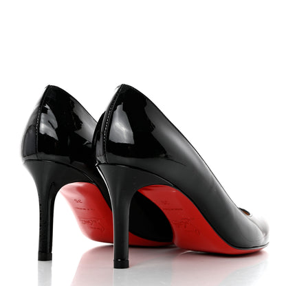 Christian Louboutin Patent Simple 70 Pumps 35 Black 4 of 8
