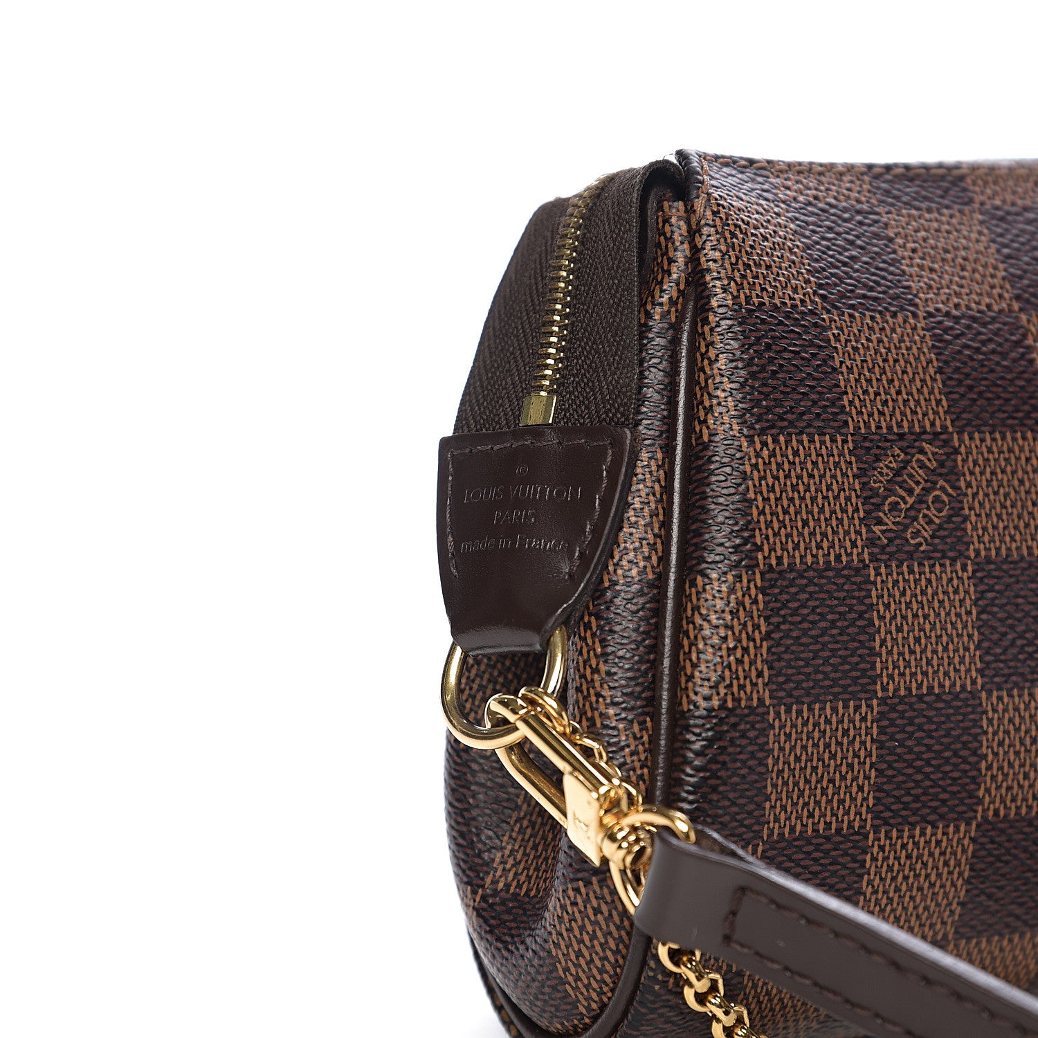 Louis Vuitton Damier Ebene Eva Clutch 6 of 9