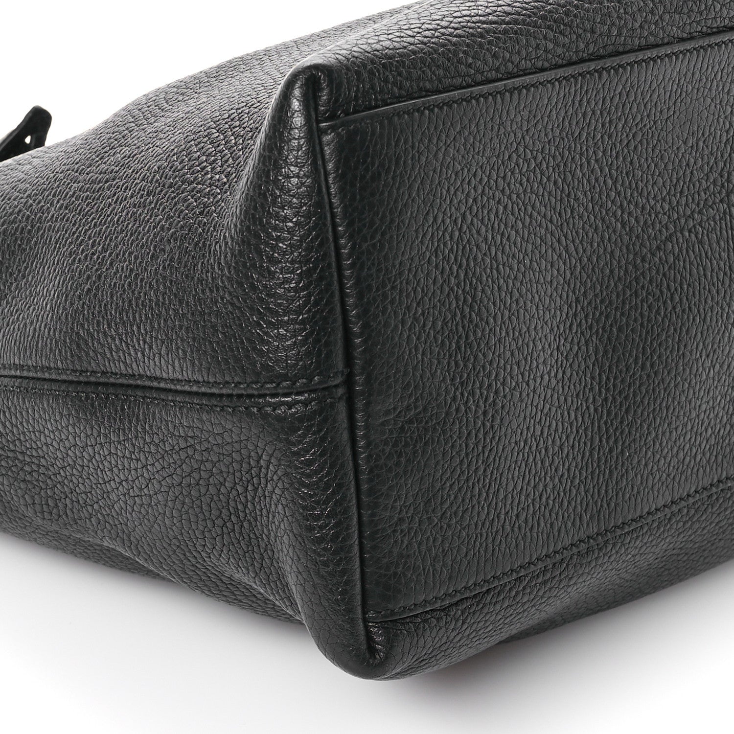 Gucci Pebbled Calfskin Medium Soho Chain Shoulder Bag Black 9 of 11