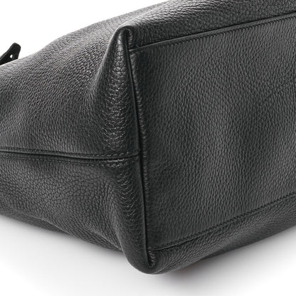 Gucci Pebbled Calfskin Medium Soho Chain Shoulder Bag Black 9 of 11